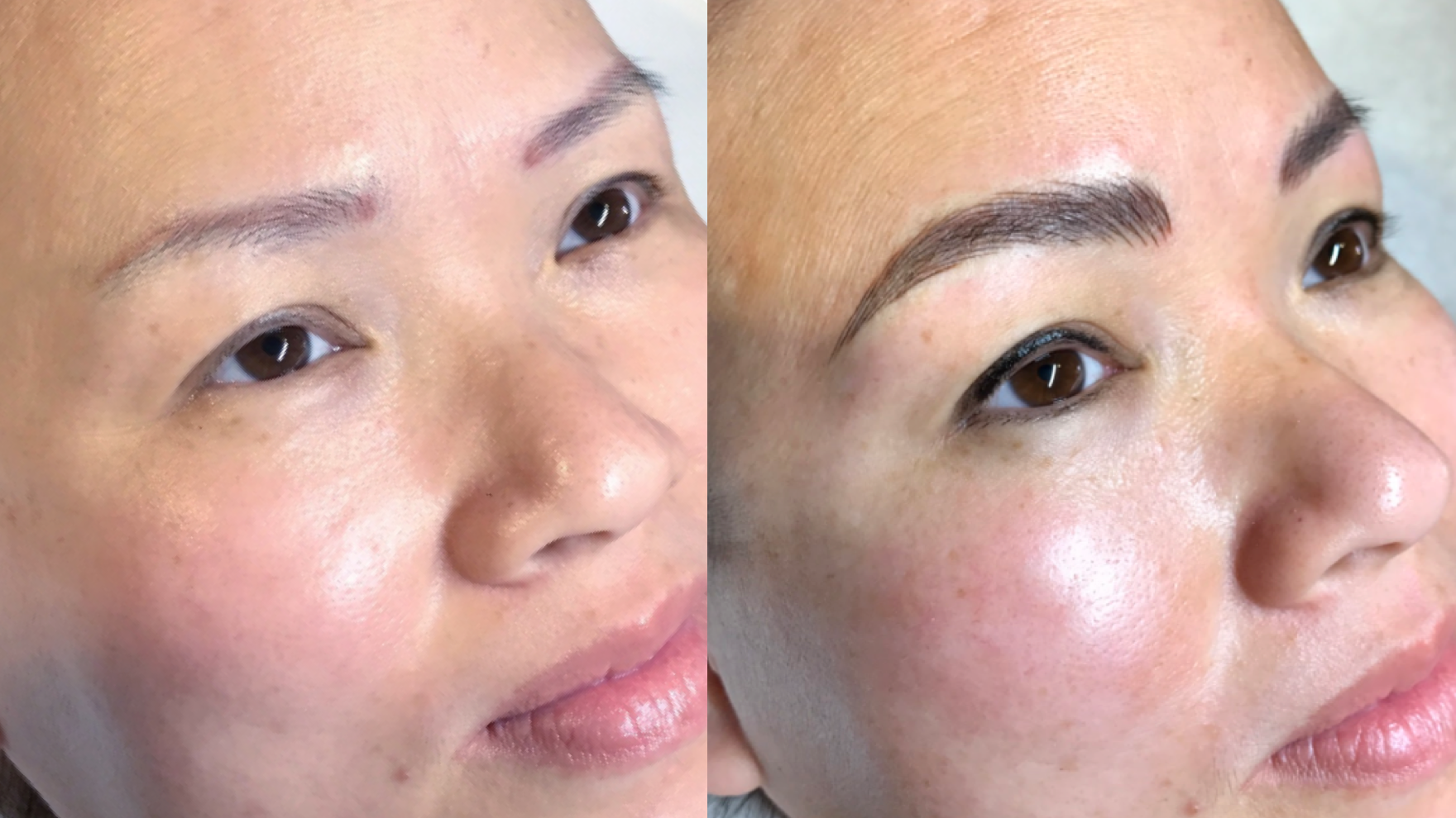 Case Study 3: Microblading Old, Faded PMU